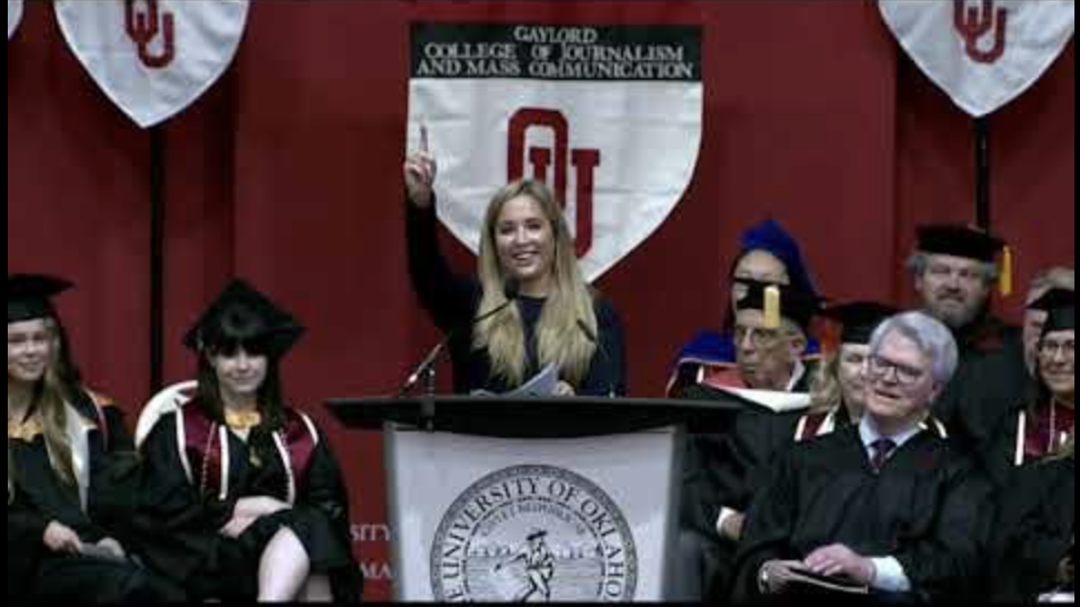 Oklahoma Journalism Convocation Speech 2023